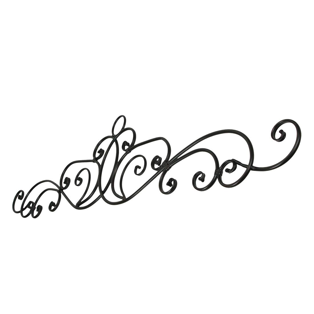 Alt View 2. Distinctive Designs - Antique Bronze Metal Elegant Scrolls Wall Pediment Set of 2 - Bronze.