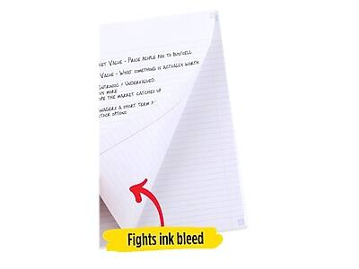 Sure, here is the corrected text:

---

**Key Value:**
- People pay to buy things
- Value = What something is actually worth
- Undervalued
- The market catches up
- Takes time
- In the meantime
- Be the market catcher
- Understand a stock's value
- Stick option

---

**Fights ink bleed**