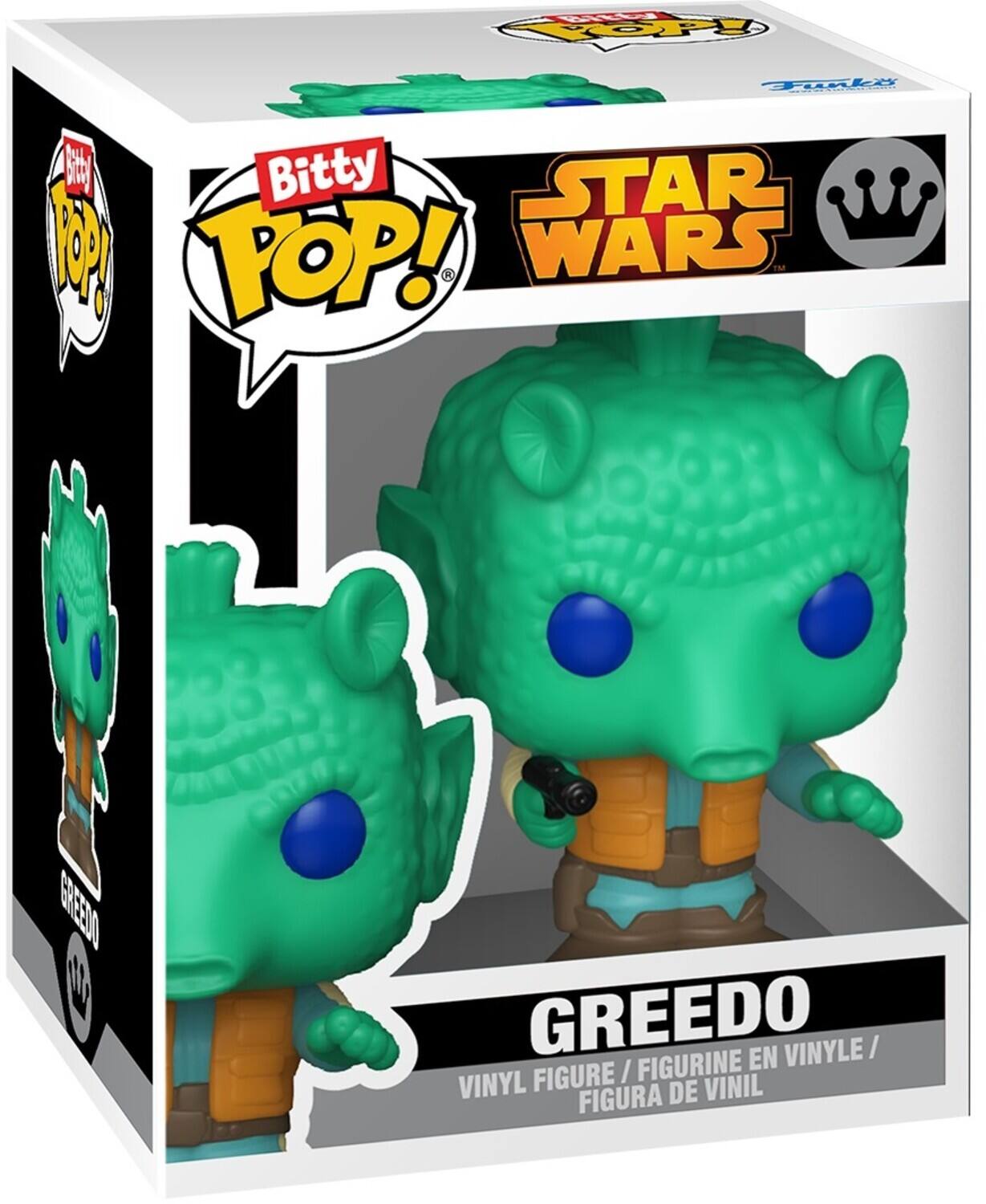 Bitty POP! STAR WARS TM GREEDO EN VINYLE / FIGURINE EN VINYLE / FIGURA DE VINIL