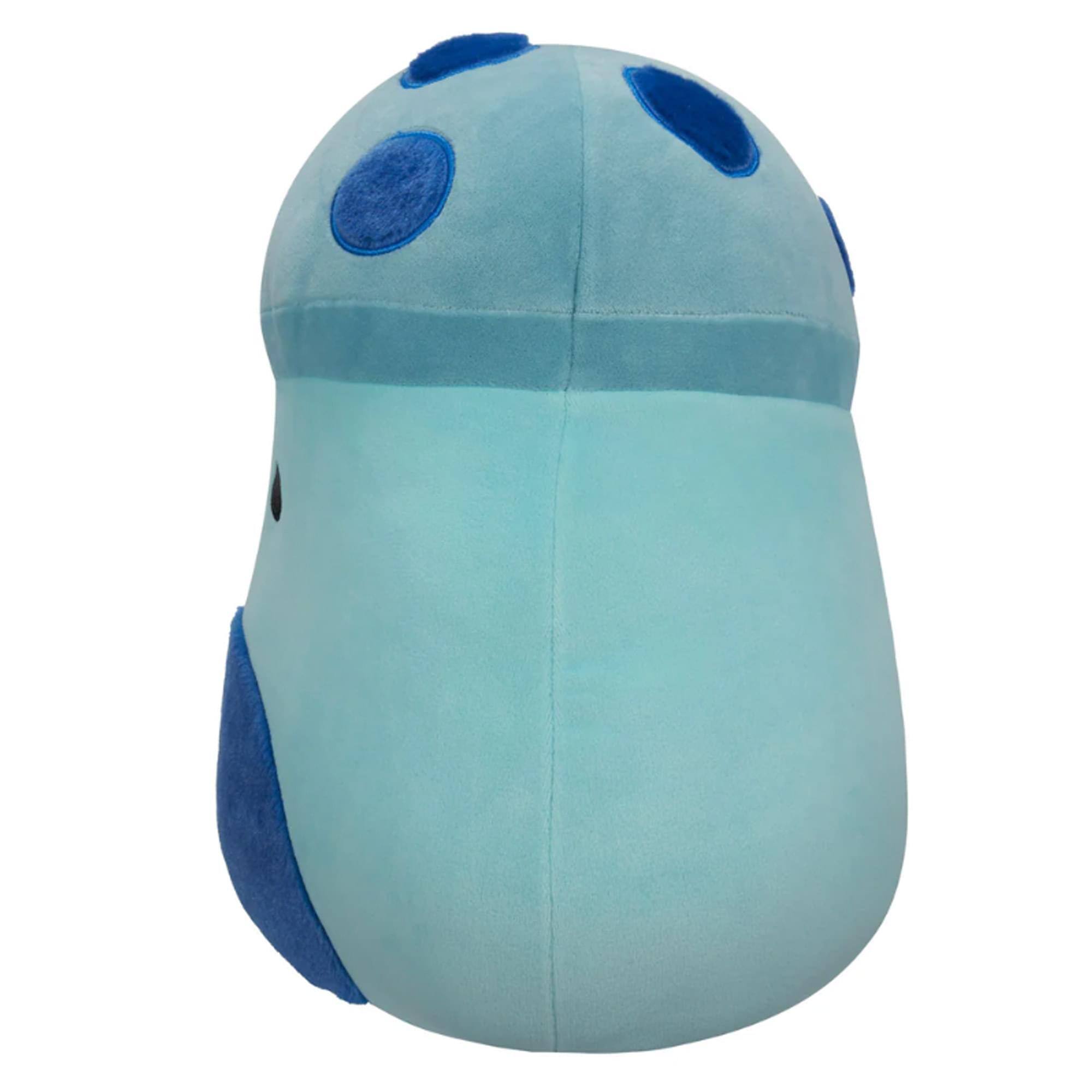 Alt View 2. Kellytoy - Squishmallow 12 Inch Plush | Ankur the Teal Mushroom - Blue.