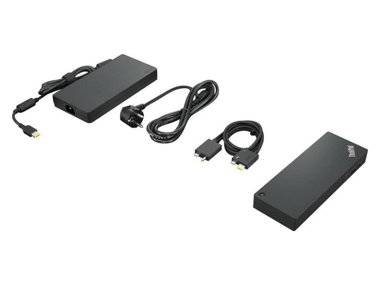 Alt View 2. Lenovo - Lenovo ThinkPad Thunderbolt 4 Workstation Dock - US.