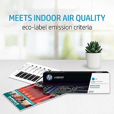 MEETS INDOOR AIR QUALITY  
eco-label emission criteria

hp LASERJET

TINTELLAGENCE NEW YORK MADRID RIO DE JANEIRO KYDNI