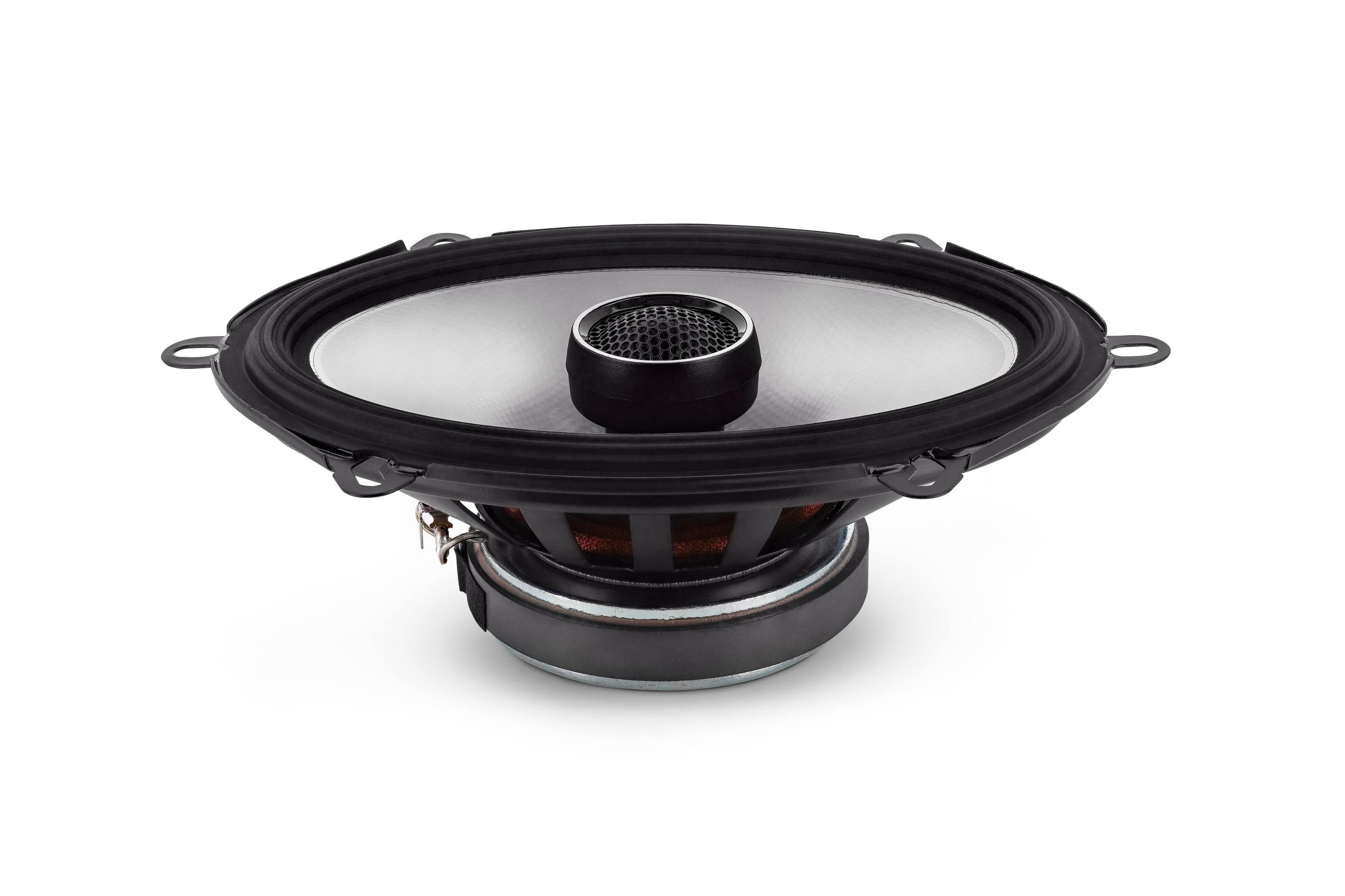 Left. Alpine - S-Series 6 x 8" Hi-Resolution Coaxial Car Speakers with Glass Fiber Reinforced Cone (Pair) - Black.