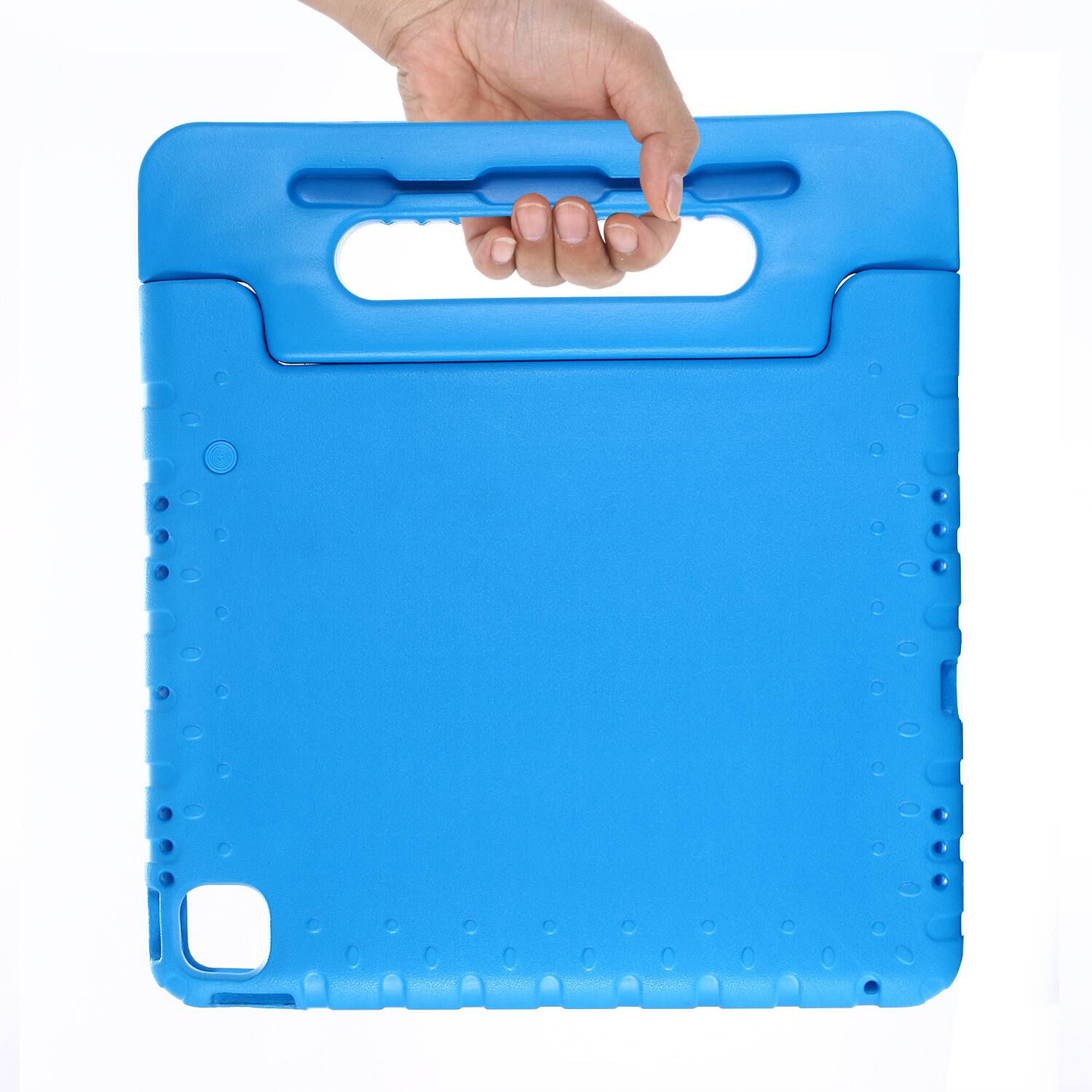 Alt View 2. UUCOVER - Kid-Friendly Case for Apple iPad Air 13-inch M4 M3 M2 2026/25025/2024 Tablet Protective Cover with Handle and Kickstand - Blue.