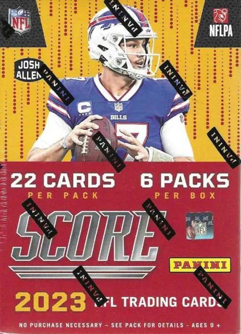 2023 Panini Score Football 6-Pack Blaster Box price history on PriceWatchPro