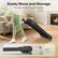 Easily Move and Storage
Moveable handlebar for easy relocation.
6.5" Height
