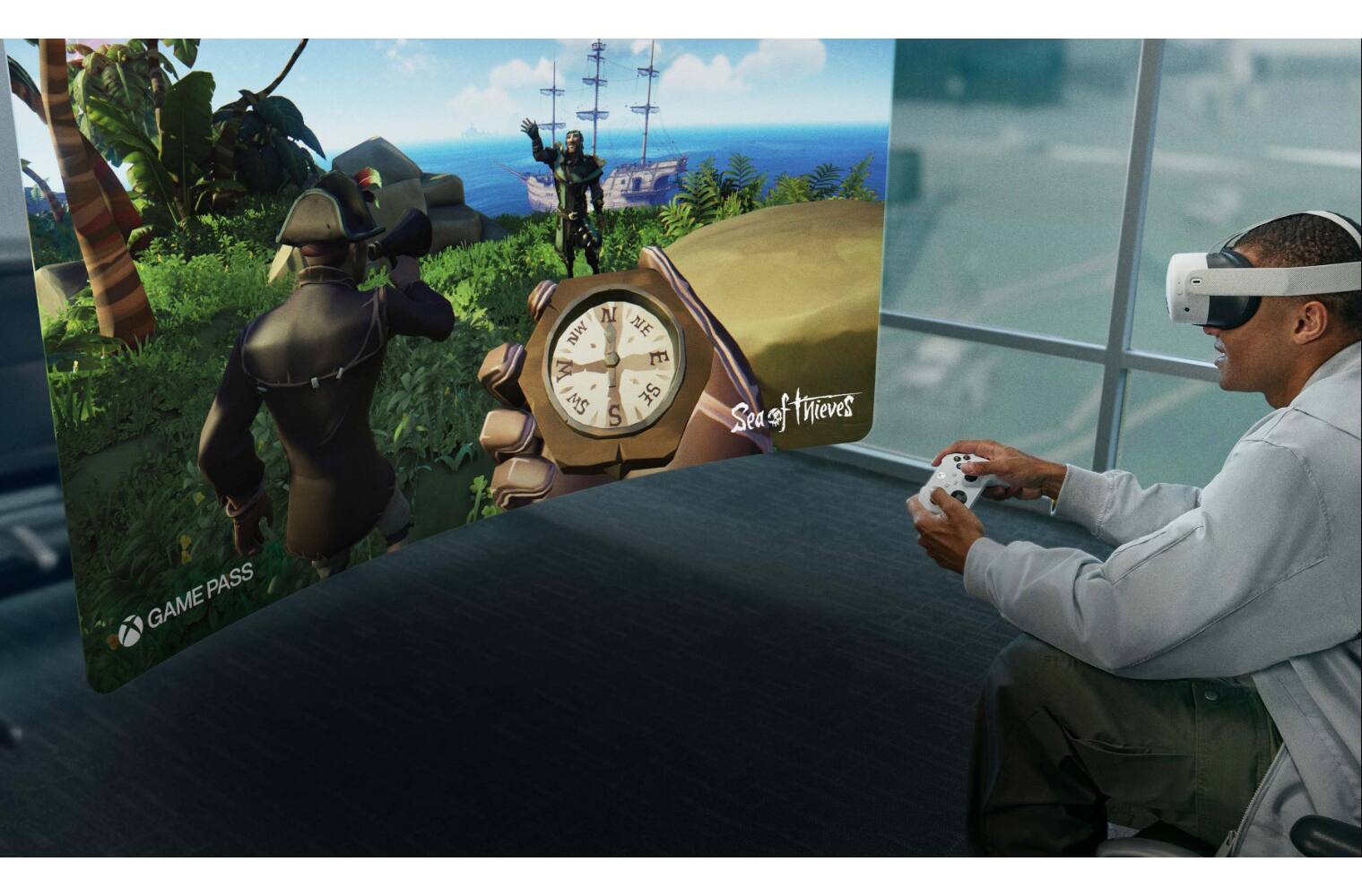 MTy N NW NE E M MS SE S Sea of Thieves GAME PASS