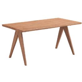 Manhattan Lane - Tina 63 Inch Dining Table, Rectangular, Live Edge Natural Wood - Brown