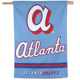 WinCraft - Atlanta Braves 2026 City Connect Single-Sided 28" x 40" Vertical Banner - Multicolor