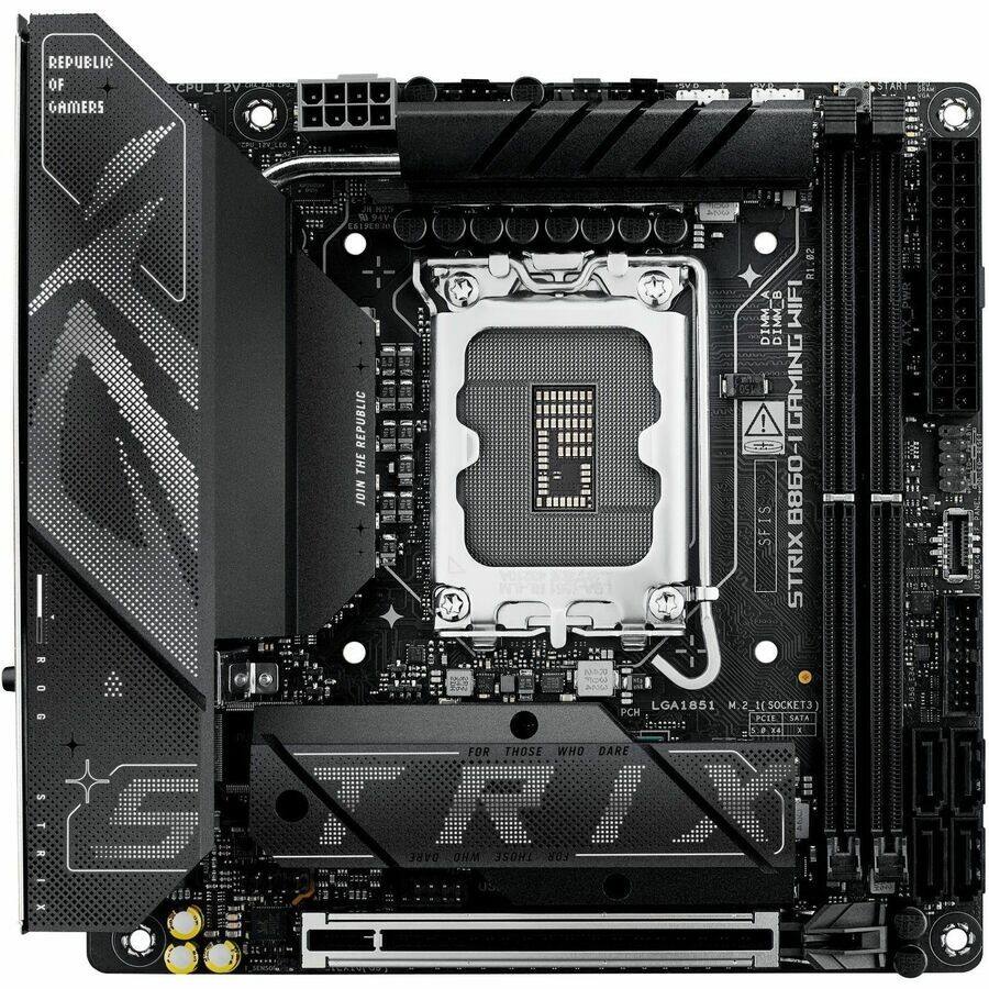 ASUS ROG STRIX B860 I GAMING WIFI, B860 mITX, Intel Core Ultra 2