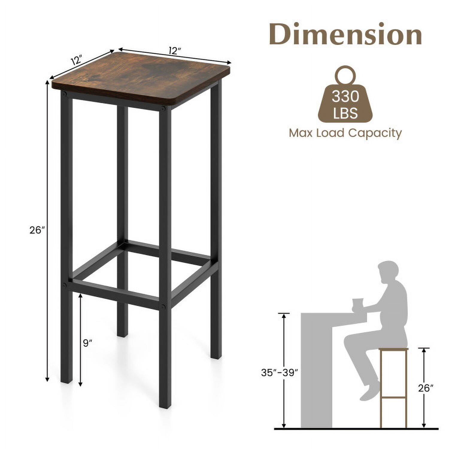 12" x 12" Dimension  
330 LBS Max Load Capacity  
26" x 9"  
35"-39"  
26"