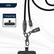 Alt View 8. Miro - U2 Series Neck-Mounted 60W New Zinc Lanyard Charging Cable Bullet Series Fast Charging for Apple & Type-C Devices - Black.