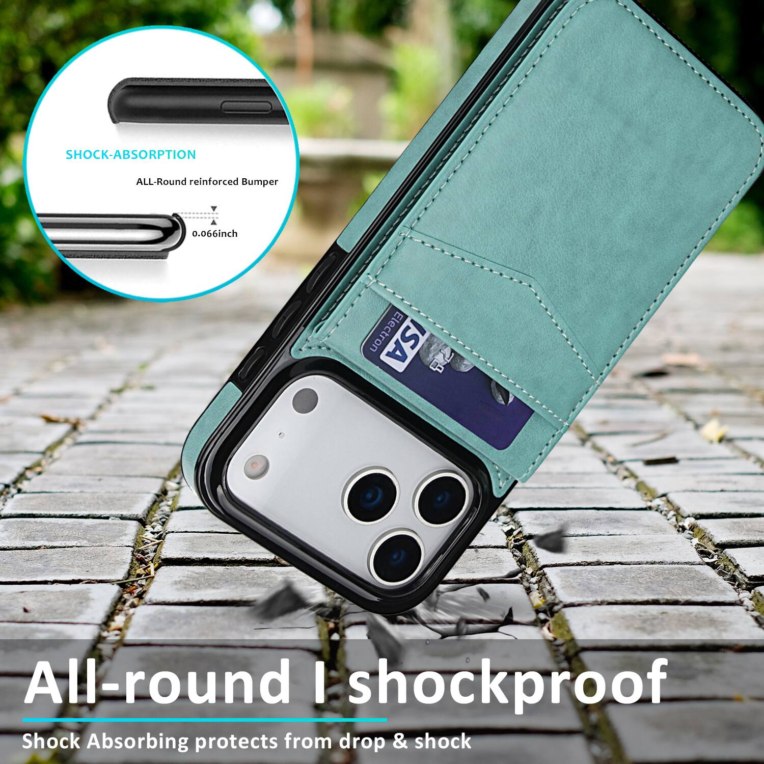 SHOCK-ABSORPTION ALL-Round reinforced Bumper 0.066inch Electron SA P All-round I shockproof Shock Absorbing protects from drop & shock