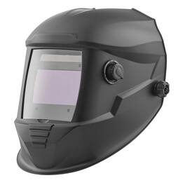 VEVOR - Welding Helmet Auto Darkening, 3.94" x 2.34" True Color Welding Hood, Solar-Powered Welder Mask with 4 Arc Sensors - Black