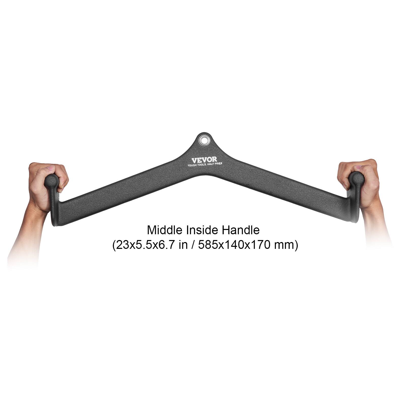 VEVOR  
Middle Inside Handle  
(23x5.5x6.7 in / 585x140x170 mm)