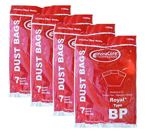 Obnuine Filter 1328W Media  
Genuine Filter 1329W Media  
Genuine Filter 1323W Media  
DUST BAGS  
DUST BAGS  
DUST BAGS  
EnviroCore TECHNOLOGIES  
Care  
Designed to Fit  
Designed to Fit  
Royal*  
Type  
BP
