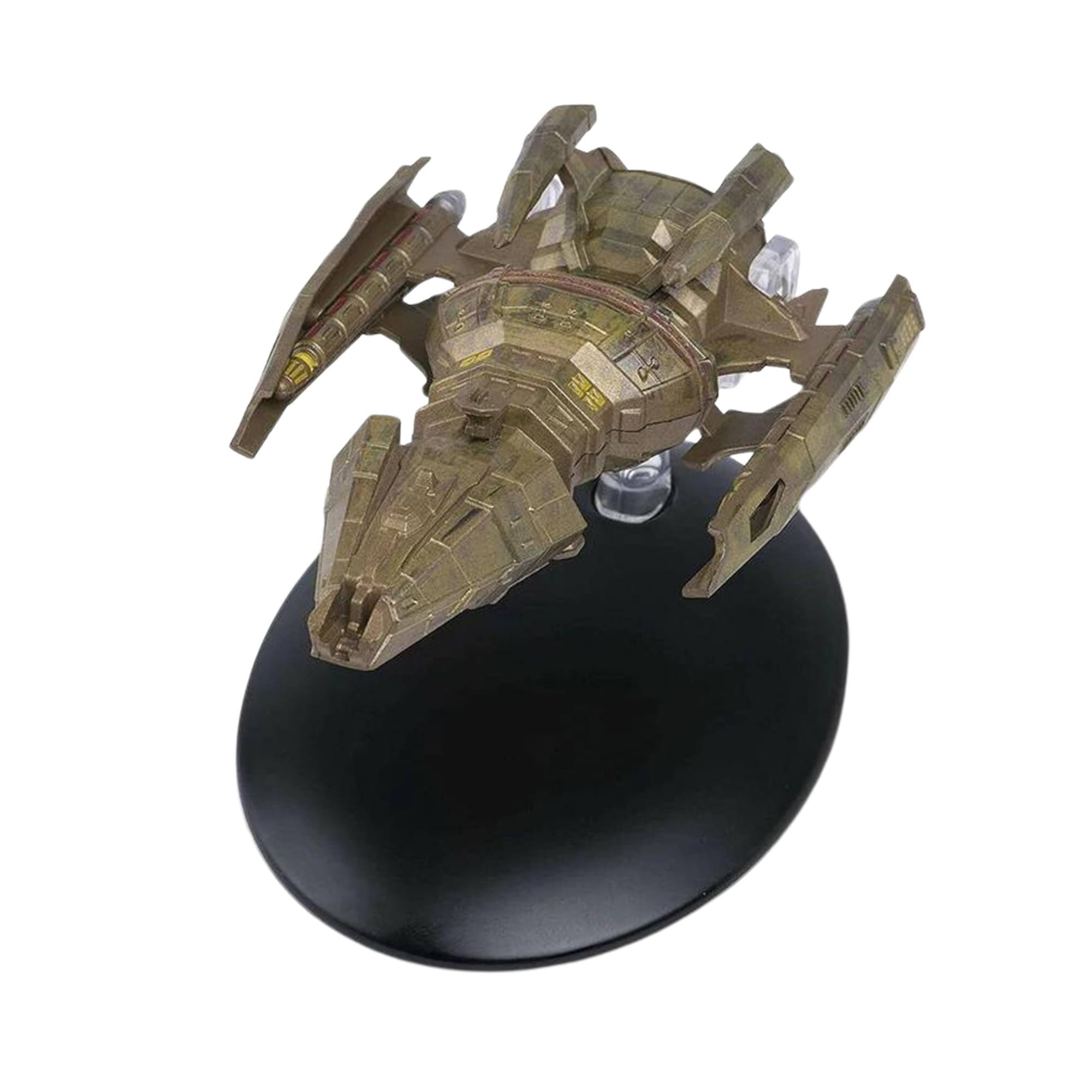 Alt View 1. Eaglemoss - Eaglemoss Star Trek Starship Replica | Hirogen Hunter - Grey.