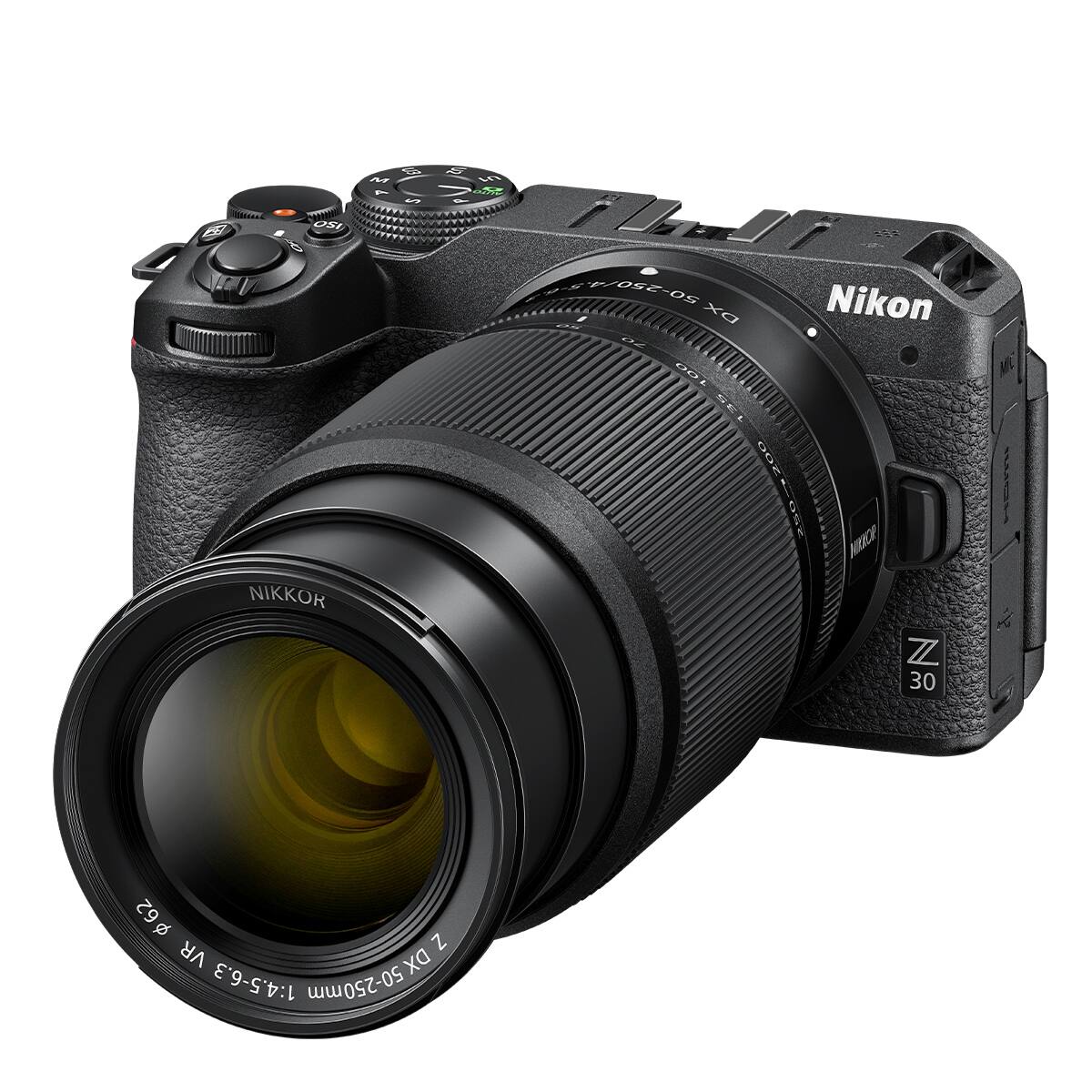 42 2 - 5 OS NIKKOR OW 20-520 Xg Nikon 201 GE 200 259 MECR ZZ 30 ML HGE 62 Z VR DX 1:4.5-6.3 50-250mm