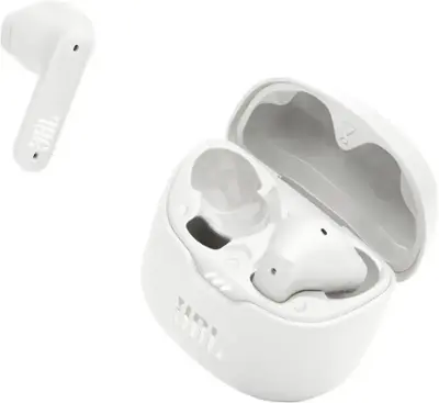 JBL Tune Flex 2 True Wireless Noise Cancelling Earbuds 2025 White JBL Tune Flex 2 True Wireless Noise Cancelling Earbuds 2025 White