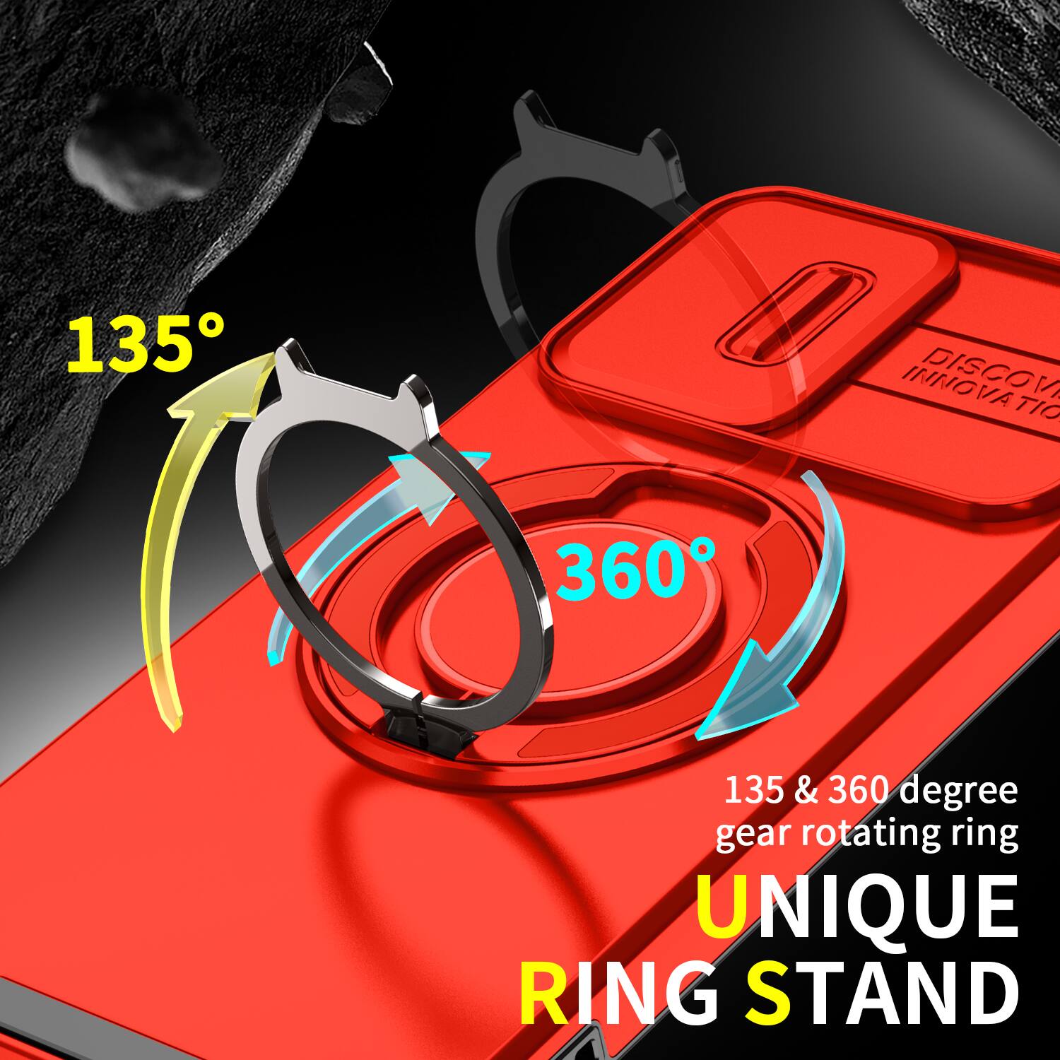 135
DISCOVER
360
135 & 360 degree gear rotating ring UNIQUE RING STAND