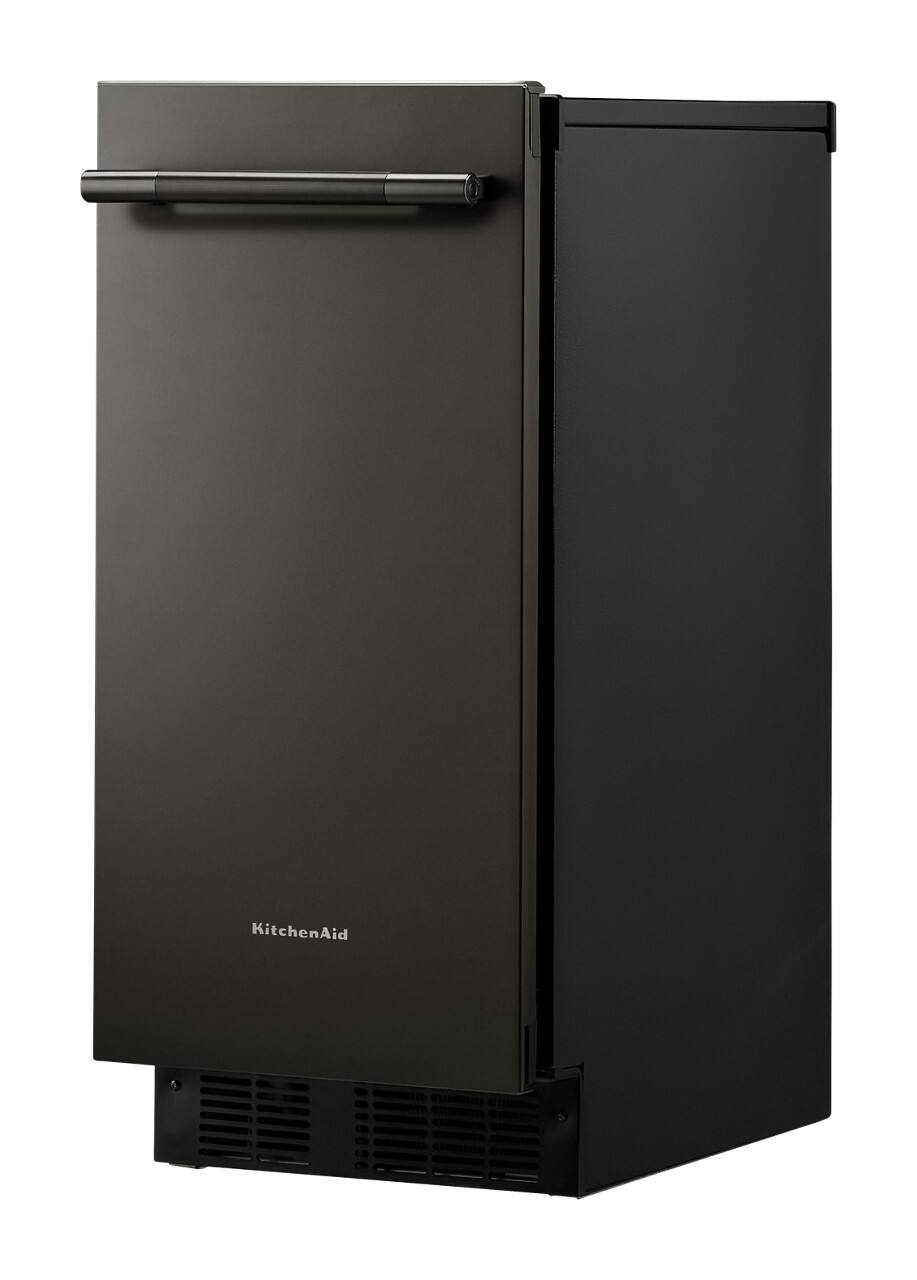 Alt View 11. KitchenAid - 15 inch 25-Lb. Ice Maker - Black Ore.