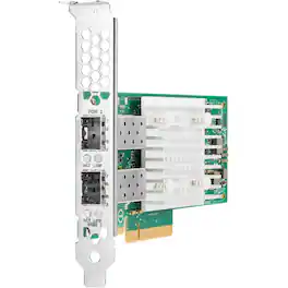 HP - HPE 25Gigabit Ethernet Card - PCI Express 4.0 x8 - 25 Gbit/s Data Transfer Rate - 2 Port(s) - Optical Fiber - 25GBase-X - Black
