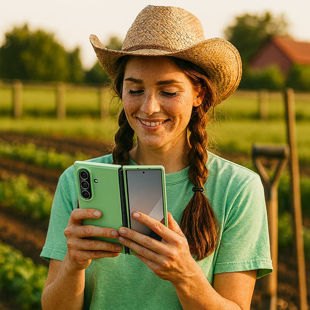 Alt View 4. Sahara - Venture Series Slim Case for Samsung Galaxy Z Fold7 - Green Oasis.