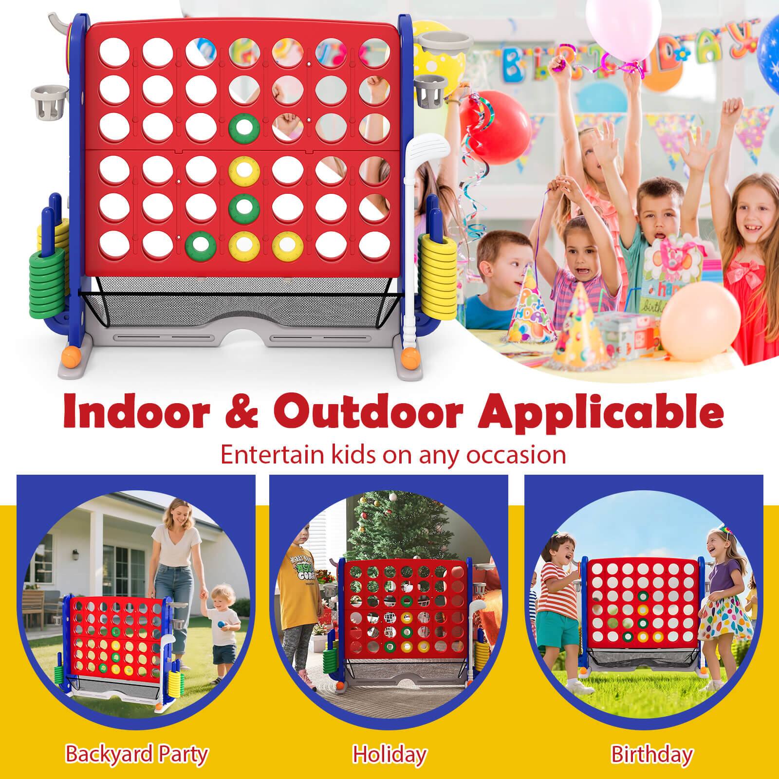 Indoor & Outdoor Applicable  
Entertain kids on any occasion  

Backyard Party  
Holiday  
Birthday