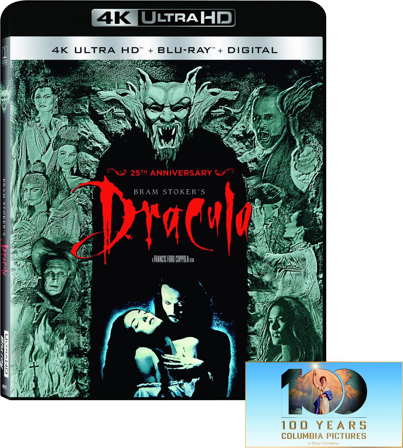 Bram Stoker's Dracula (25th Anniversary)   - 4K Blu-Ray [4K Ultra HD Blu-ray]