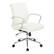 Angle. Office Star Products - Mid Back Antimicrobial Fabric Chair - Dillon Snow.