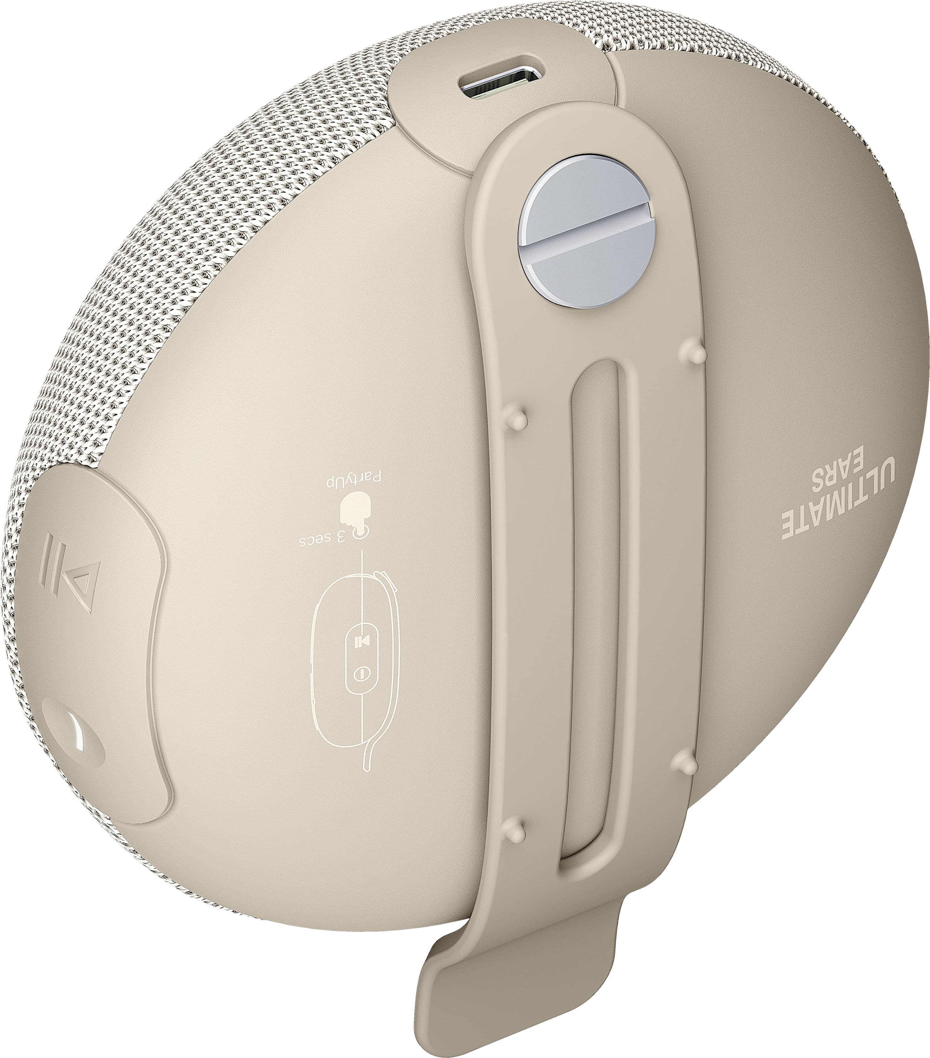 The text on the image reads "PartyUp secs 3 EARS ULTIMATE I14."