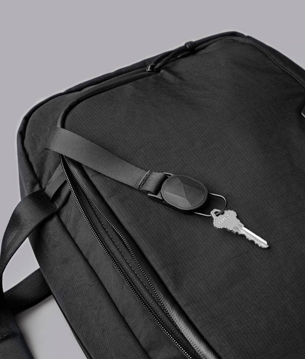 Alt View 5. ALPAKA - Bravo Brief 16 Inch Laptop Briefcase,Messenger Bag for Men and Women, Business Shoulder Bag for Work Travel - Black Axoflux 400D Ripstop Nylon.