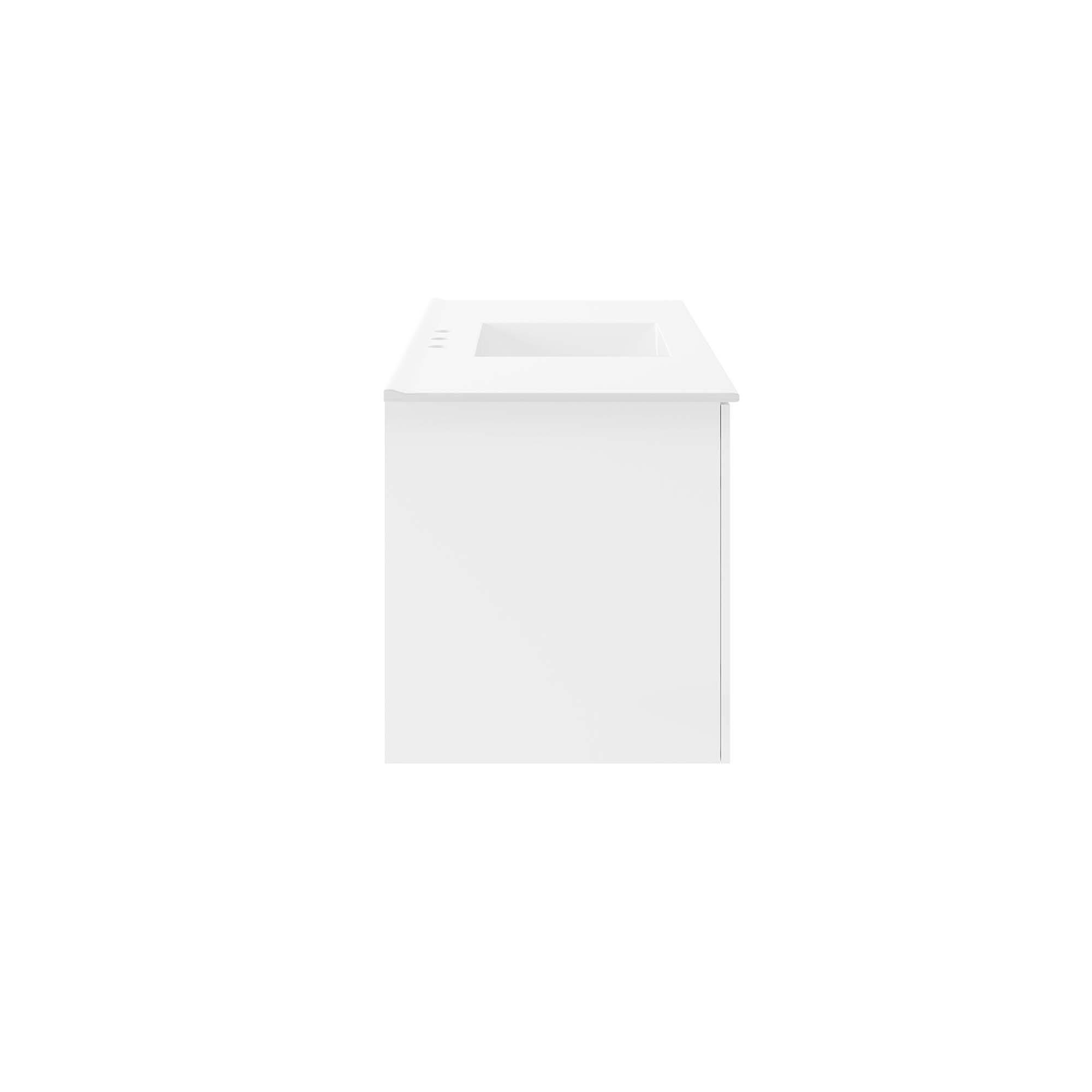 Alt View 1. Modway - Vitality Bathroom Vanity Basin Included by Modway - White White.