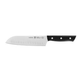 Henckels - Dynamic 7-inch Hollow Edge Santoku Knife - Stainless Steel