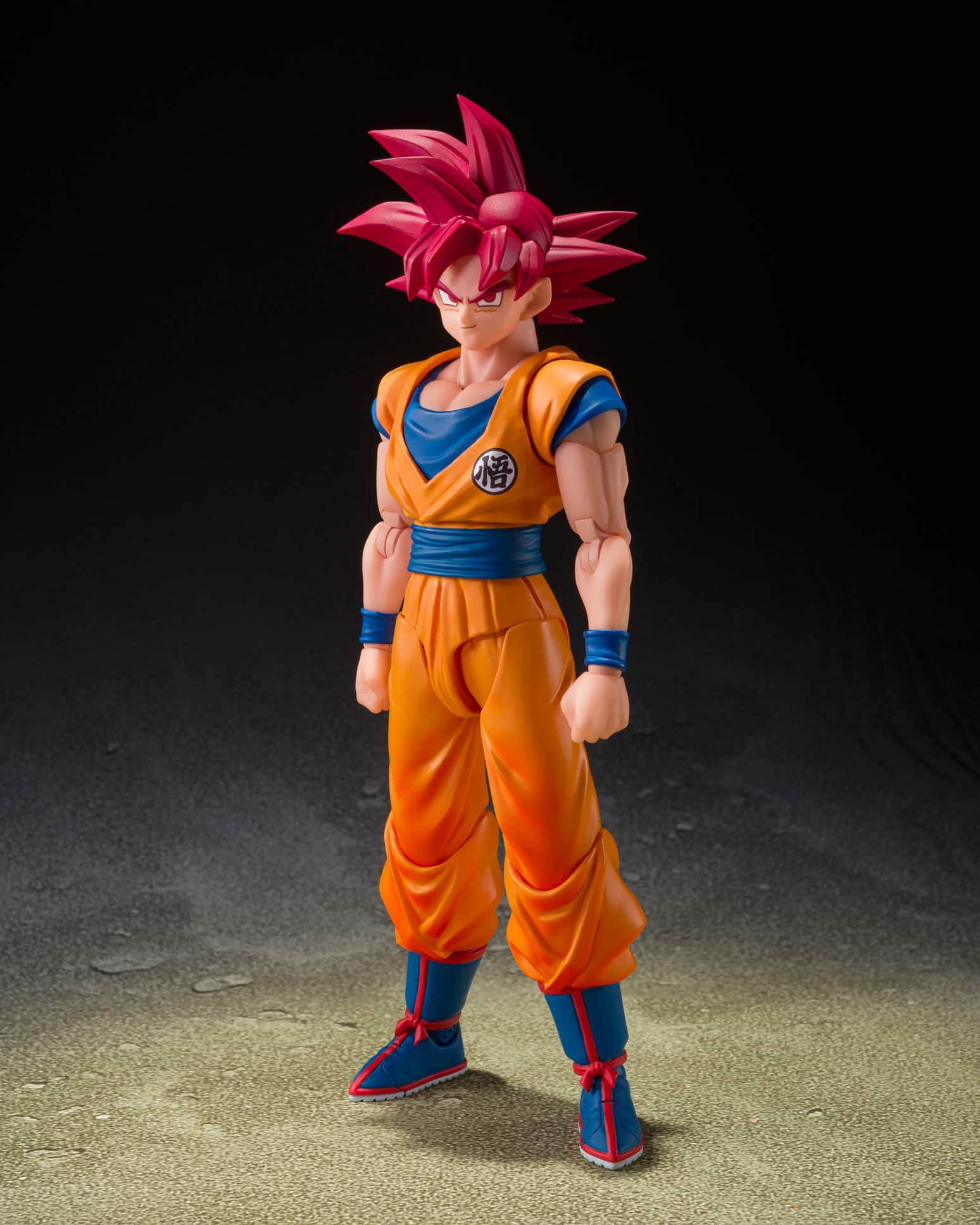 Bandai - 5.5" Super Saiyan God Son Goku (God Aura) - Dragon Ball Super - Tamashii Nations S.H.Figuarts