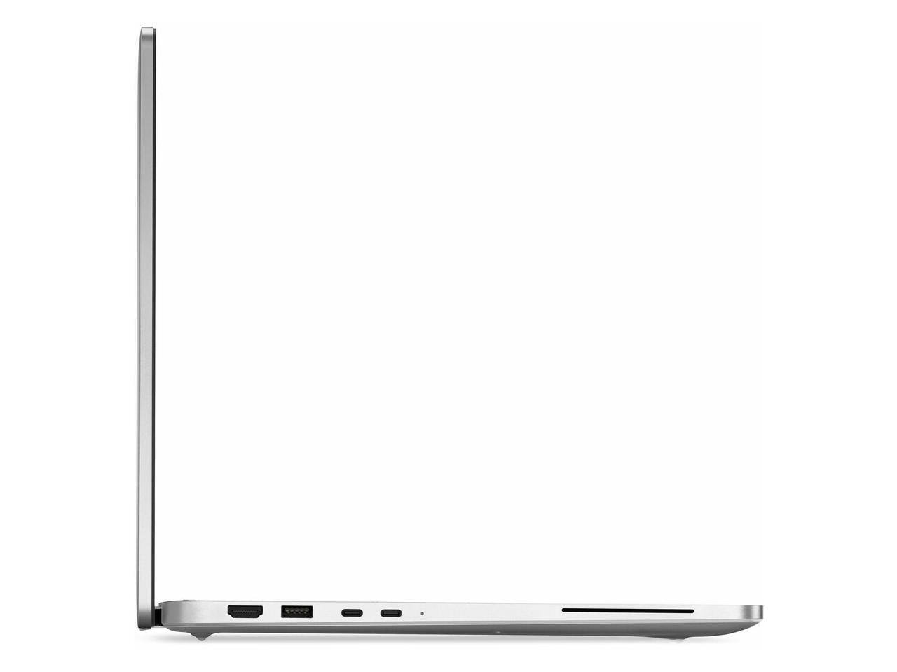 Alt View 3. Dell - Dell Pro 16 Plus PB16250 - Intel Core Ultra 5 - 16" - 16GB - 256GB SSD - Intel Arc - Win 11 - Wi-Fi 7 - Silver.