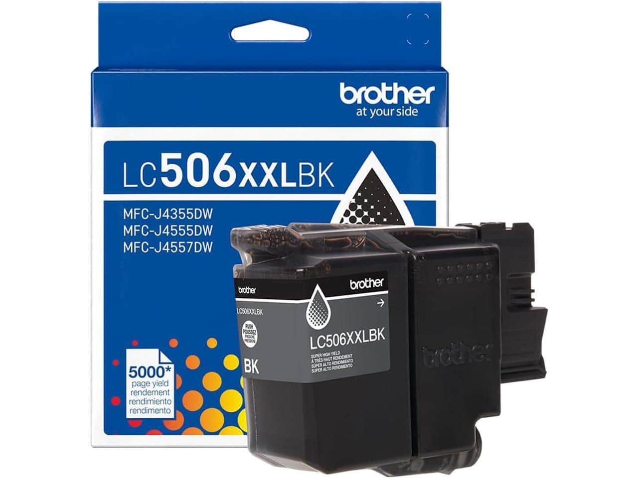 Brother - Genuine LC506XXLBK Super High Yield Black Ink Cartridge