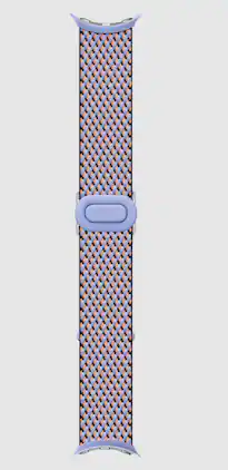 Google - Pixel Watch Woven Band - 45mm Compatible - Moonstone