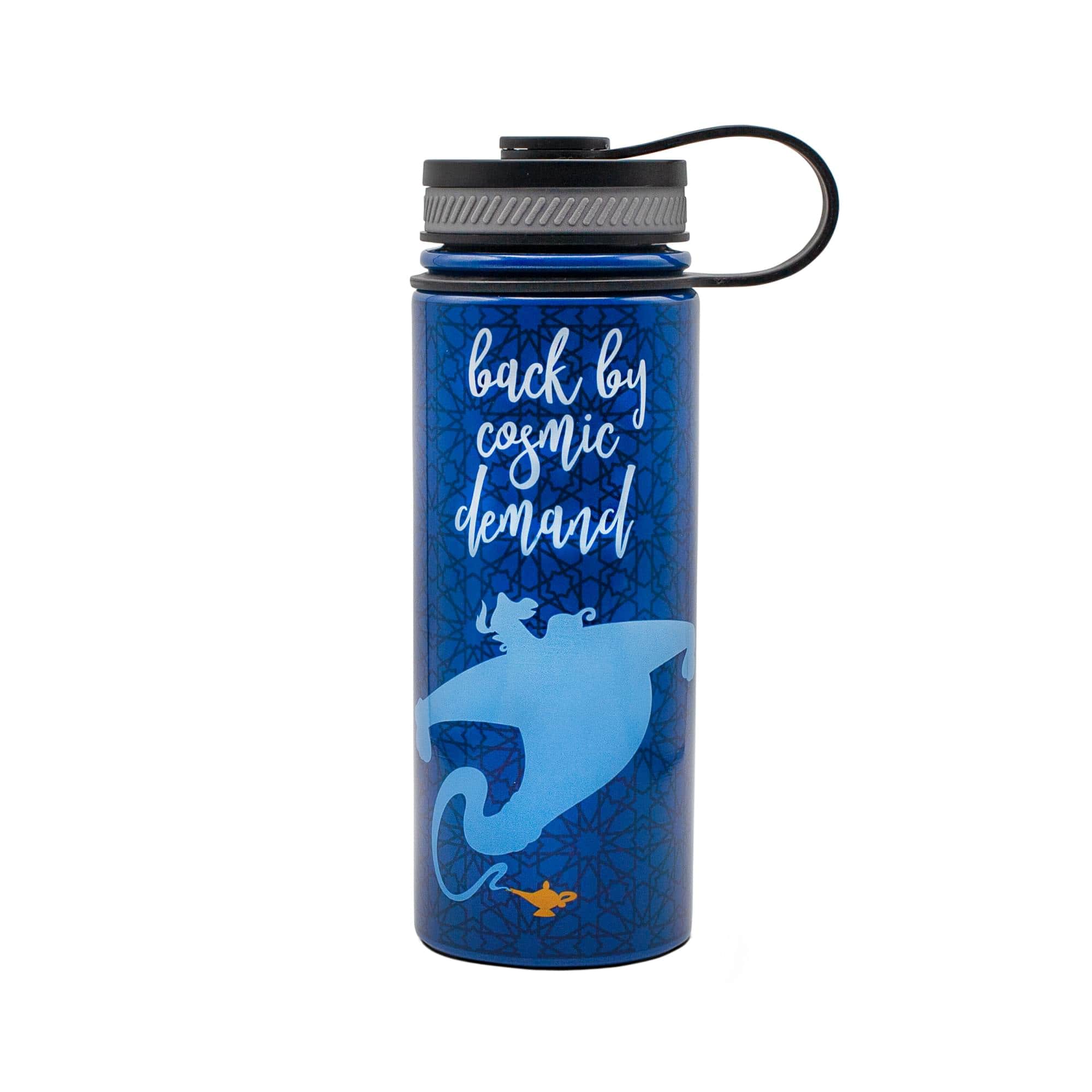 Disney - Aladdin Genie Back By Cosmic Demand 18oz Canteen - Blue price history on PriceWatchPro