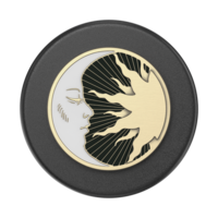 PopSockets - MagSafe PopGrip Universal Magnetic Grip & Stand with Adapter Ring for Cell Phones - Lunar Dreams Enamel - Front_Zoom