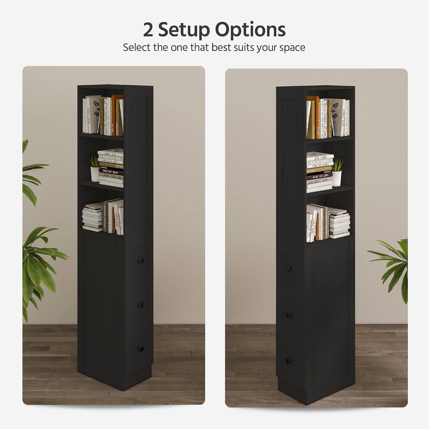 2 Setup Options  
Select the one that best suits your space