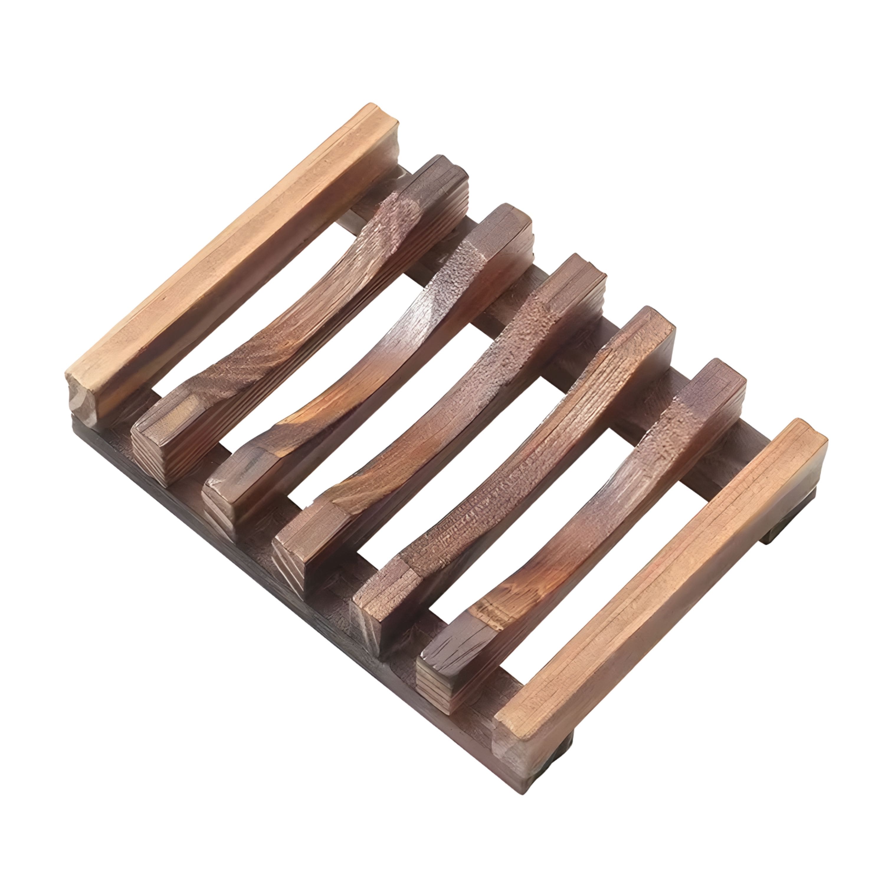 Kitcheniva - Self-Draining Wooden Soap Dish 1 Pcs - Charred Wood Soap Holder price history on PriceWatchPro