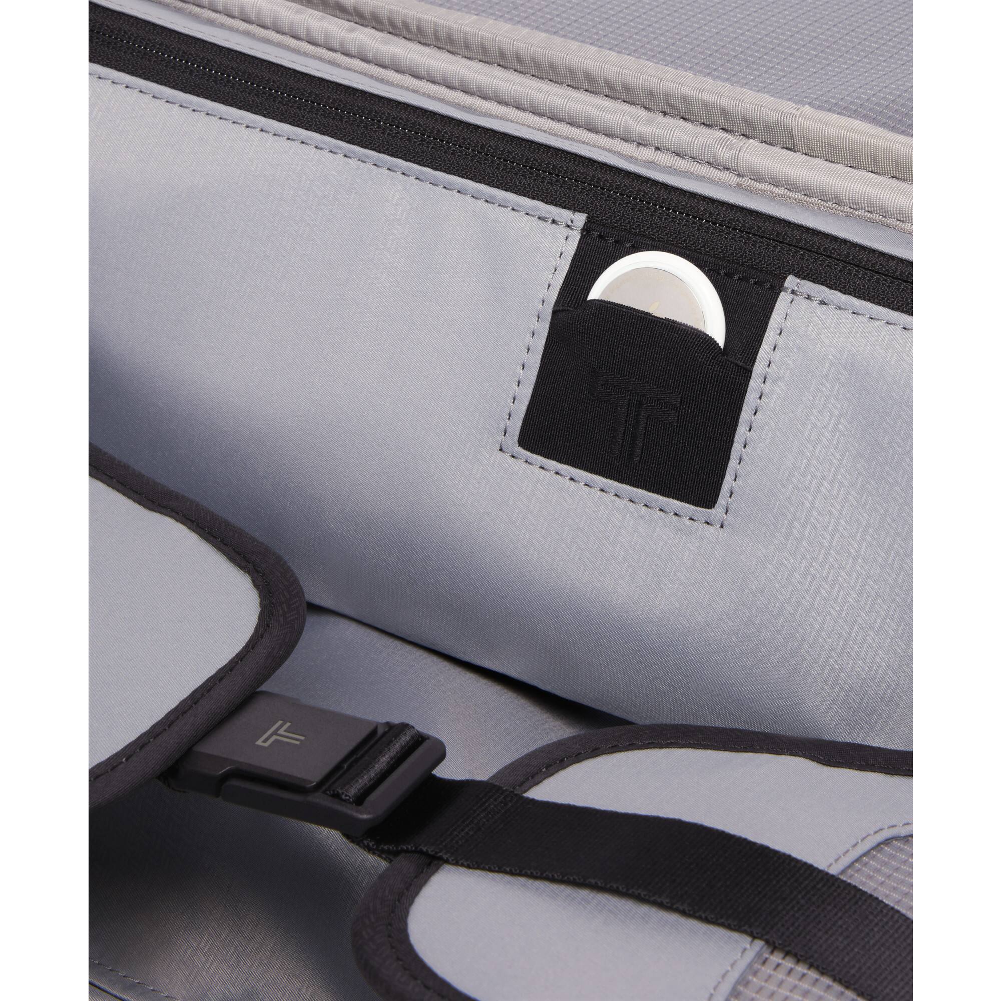 Left. TUMI - Alpha Dual Access Expandable Carry-On Spinner Suitcase - Deep Pine.