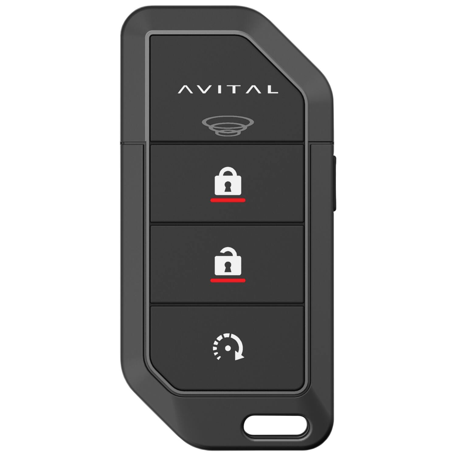 Left. AVITAL - Avital 5108l 5108l 1-way Remote Start Security System With 2 Remotes.