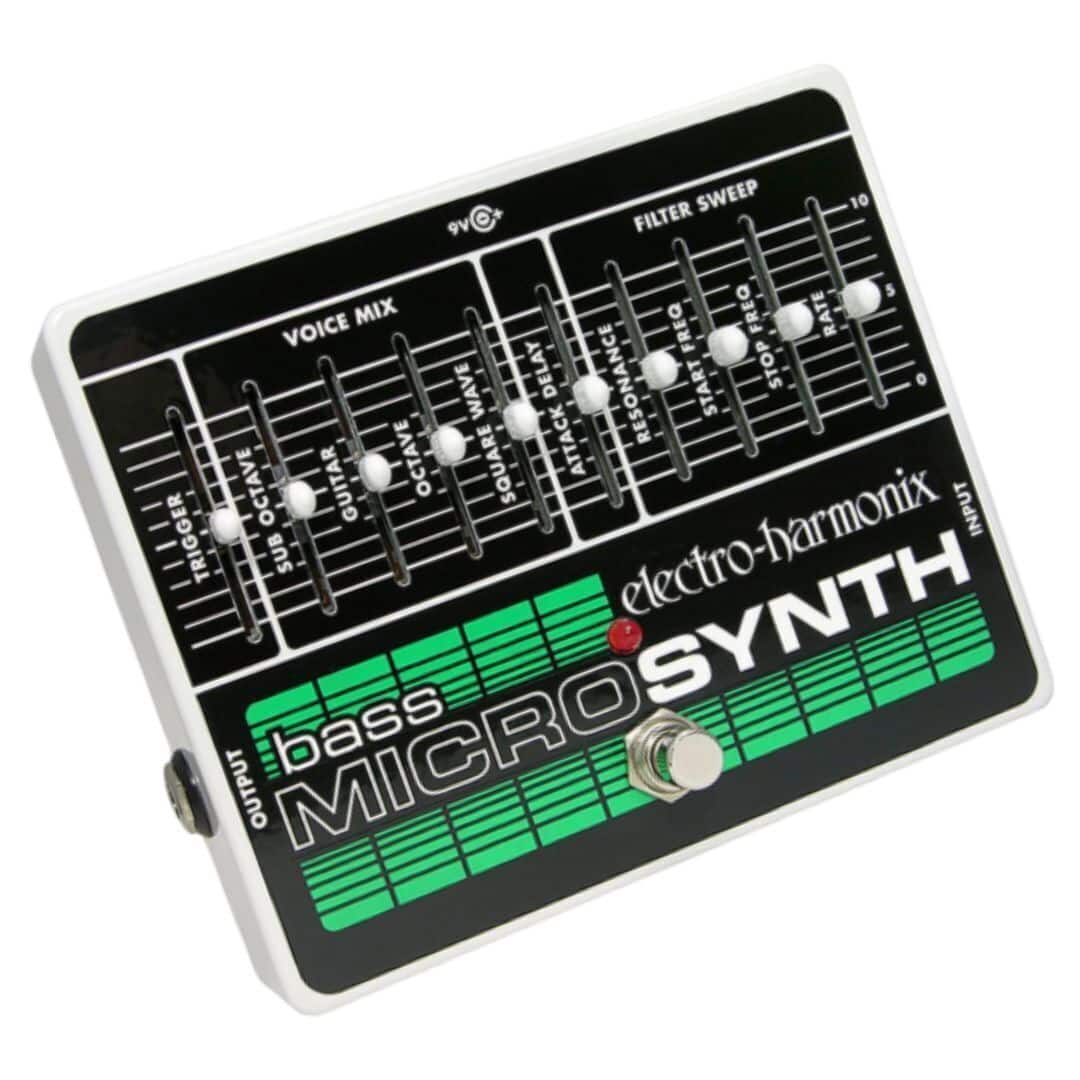 Electro Harmonix Bass Micro Synth Analog Synthesizer Pedal with