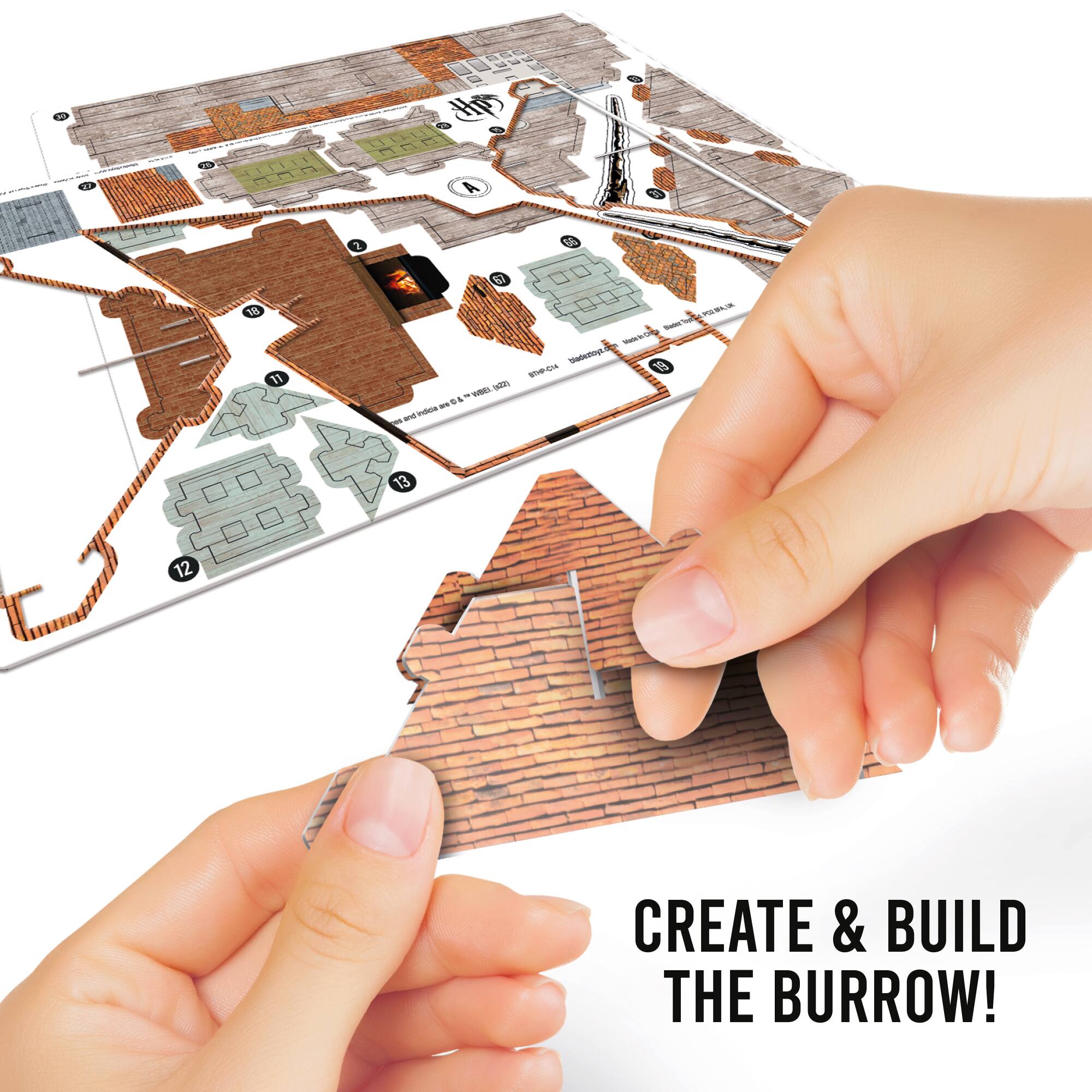 HP - 0 P A 1 S 10 h 2 - S wtn & - - S and - 1 nL - - - - - IMAmns V - 5 13 12 CREATE & BUILD THE BURROW!