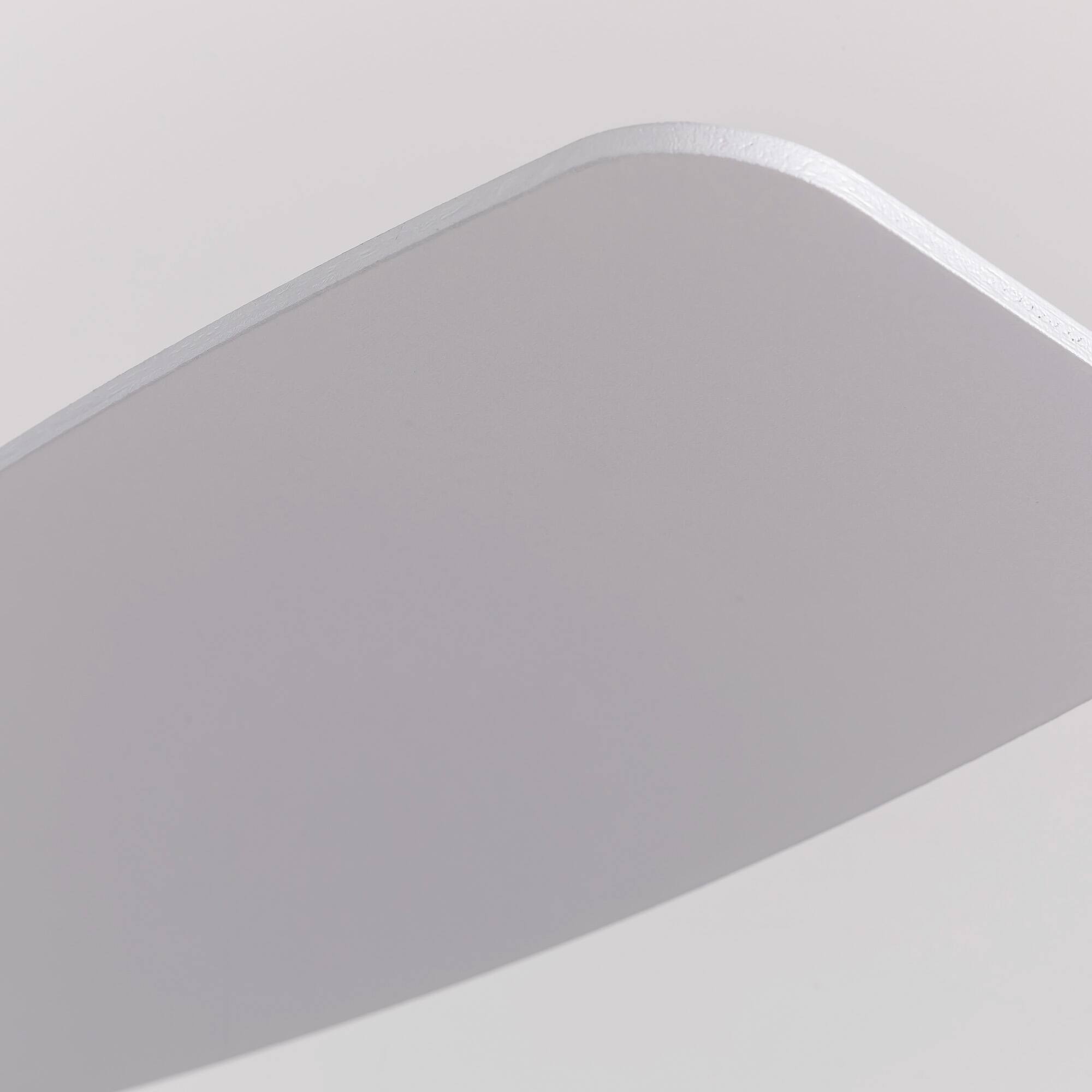 Alt View 8. Siljoy - 52 Inch Silver Low Profile Flush Mount Ceiling Fan with Light Reand mote Reversible Dimmable for Bedroom  Living Room - Silver.