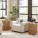 Alt View 5. Costway - Costway Nightstand with Charging Station, 3 Storage Drawers, Bedside Table for Bedroom - Natural.