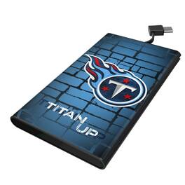 Keyscaper - Tennessee Titans 5000mAh Flat Powerbank - Black