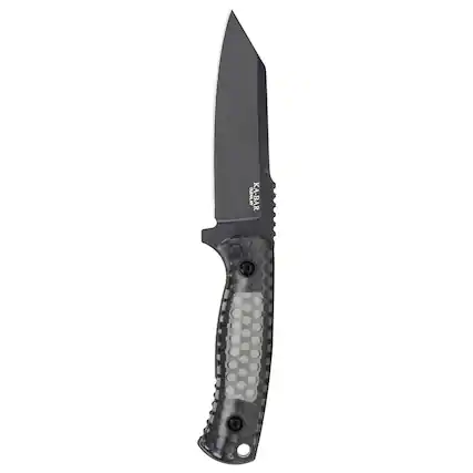 Front. KA-BAR - KA-BAR George Cool Name Reverse Tanto, 4.625" blade, 1095 Cro-Van Steel.